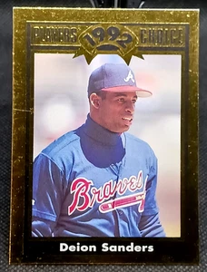 1992 Cartwright's Players Choice - Deion Sanders #30 Atlanta Braves - Picture 1 of 2