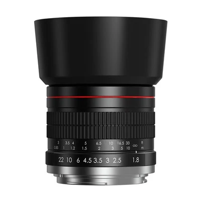 EF 85mm f1.8 Portrait Lens - MF for Canon EOS Rebel T8i/T7i/T7/T6i/T5/T3i/T3/... - Image 1 of 4