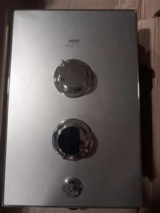 Mira Decor Dual Warm Silver 10.8kW Manual Electric Shower Only - Picture 1 of 2
