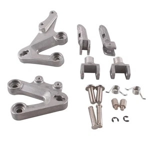 Kit staffe poggiapiedi anteriori per SUZUKI GSXR1000 2003 2004 - Foto 1 di 3