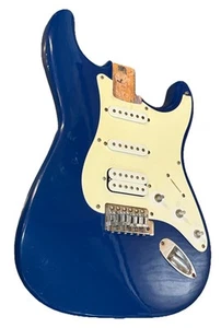 Loaded FENDER SQUIER AFFINITY STRAT 2001 BALTIC BLUE Made In China Body - Bild 1 von 12