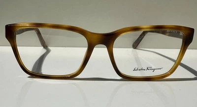 Nuevo Marco Óptico Salvatore Ferragamo SF2790 Luz Tortuga 54-16-140 ITALIA Foto 1 de 4