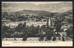 CPA Beauvezer /Vallée du Verdon, Vue générale - Picture 1 of 2