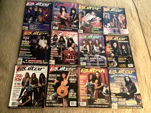 Lot of 12 Guitar Magazine for the Practicing Musician 1990 91 92, 1993 W Posters - Imagen 1 de 8