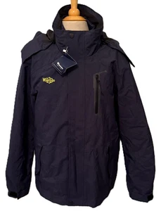 Wantdo Mens Waterproof Jacket Coat Jacket Ski Hooded Small Down Filled Teflon - Picture 1 of 14