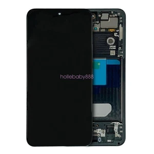 OLED Display Digitizer Assembly + Frame For Galaxy S22 5G S901W - Black - Photo 1 sur 3