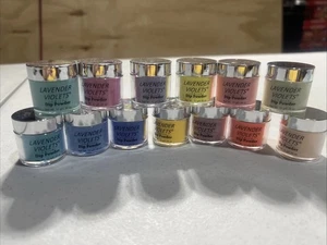 Smile Nail Dip Powder Lavanda Viola 10 grammi/0,34 once ea 13 colori Nuovo - Foto 1 di 5