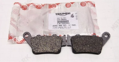 Novas pastilhas de freio traseiras genuínas Triumph Daytona 675 Street Triple R S RS T2024901 - Imagem 1 de 4