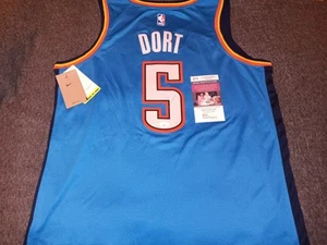 Camiseta firmada por Luguentz Dort Jsa Coa Okc Thunder Oklahoma City Thunder - Imagen 1 de 3