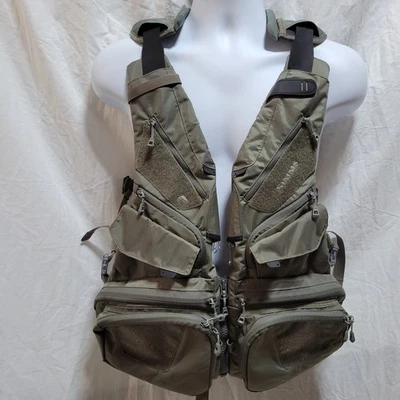 Simms Waypoints Vest Convertible Greystone Fly Fishing Outdoors - Image 1 of 4