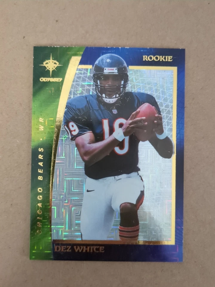 Dez White 2000 Collectors Edge Odyssey Rookie Preview Card Bears #111 xxx/999 - Image 1 of 2