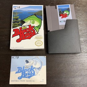 The Black Bass (Nintendo NES) Complete - Tested - Authentic