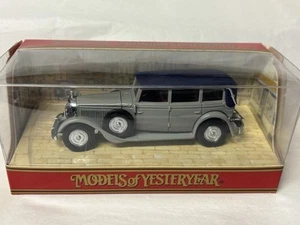 Matchbox modello di un tempo Y40 Mercedes Benz 1931 770 come nuovo grigio 1:48 - Foto 1 di 4