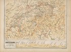 LANDKARTE SCHWEIZ dreidimensionale Relief-Landkarte 29,5x24,5cm W. Swan Sonnensc