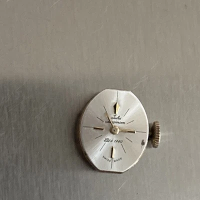 Vintage 11194 Jules Jurgensen Relógio Feminino 1740 Movimento Apenas Correndo 17 Joias - Imagem 1 de 4