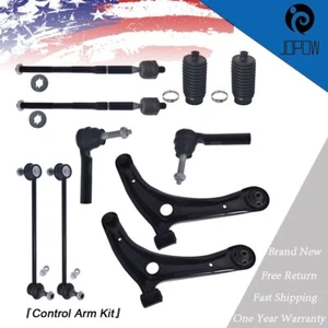 For Jeep Compass Patriot 2007-2016 Front Lower Control Arm Sway Bar Kit 10Pcs - Imagen 1 de 8