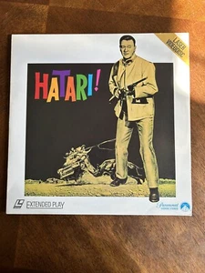 1983 Hatari Extended Play Laserdisc John Wayne - Picture 1 of 2