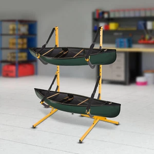 Kayak Storage Rack Free Standing Storage Rack f/ Kayak Double Kayak Storage Rack - Picture 1 of 19
