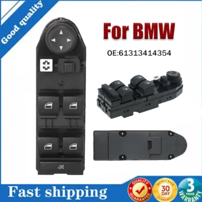 Interruptor de control de ventana maestra de coche ABS 61313414354 para BMW X3 E83 28i 2004-2010 Foto 1 de 4