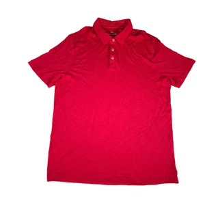 Polo Tommy Bahama uomo XL rossa manica corta morbida elasticizzata - Foto 1 di 9