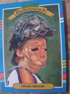 Grain BIGGIO Ultra Rare Number Two 1990 Leaf - Picture 1 of 3