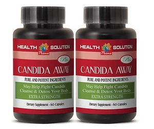 Candida Clear - CANDIDA AWAY PLUS - Limpia Completamente Tu Cuerpo - 2 Bot 120 Ct - Imagen 1 de 8