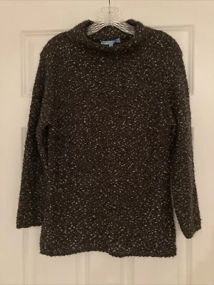 ANTONIO MELANI Womens Gray 3/4 Sleeve Sweater Size Medium M - Image 1 of 2