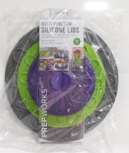 NEW SEALED - Prep works by Progressive Multi-Function Silicone Lids - Picture 1 of 10