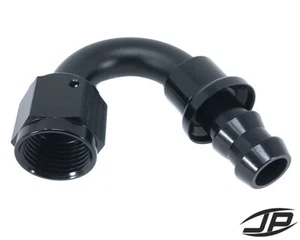 10 AN 150° Push Lock Hose End Fitting - Picture 1 of 1