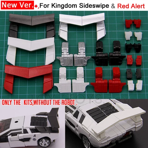 Car Tail Spoiler Arm Cover filler Upgrade Kit For Kingdom Sideswipe / Red Alert Cover