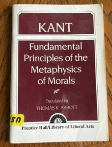 Fundamental Principles of the Metaphysics of Morals by Immanuel Kant  - Bild 1 von 5