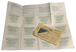 Erinnerungsstücke von 1973 - Butter Tokens & ein Motor Fuel Ration Buch - Bild 1 von 4