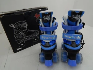 Truwheelz Roller Skates for Kids Girls, Toddler Children Purple Sequins Small - Picture 1 of 9