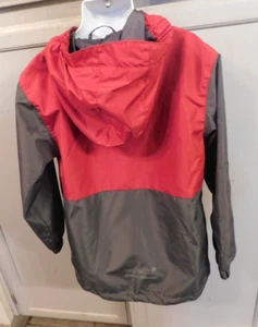 Eddie Bauer zip-up windbreaker jacket w hood boy size XS 5/6 - Picture 1 of 3