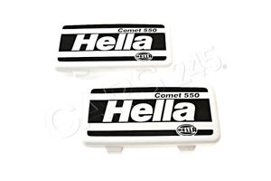 2x HELLA Universal Comet 550 Spotlight Protective Cover Caps 8XS135037-001