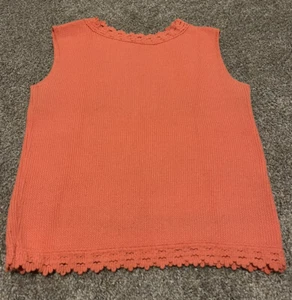 Penneys Vintage 70’s Sweater Tank top Women’s Size M - Picture 1 of 4