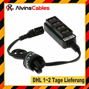 DTap Stecker auf 4 Port DTap Splitter Netzkabel für ARRI RED Kameras TILTA - Picture 1 of 8