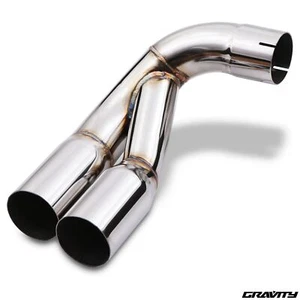 TUBO DE ESCAPE DOBLE ACERO INOXIDABLE BMW F30 F31 F32 F33 F36 316 318 320d - Imagen 1 de 12