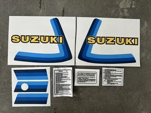 Suzuki 1979 RM80 Full Decal Set / Sticker Kit / Graphics Kit - Picture 1 of 5