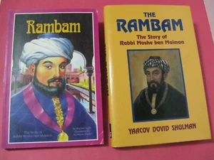 2 Volumes Rambam Maimonides His Life Story - Imagen 1 de 12