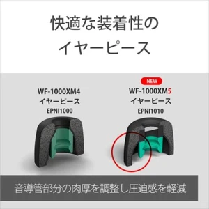 Auriculares con aislamiento de ruido Sony EP-NI1010 medianos EP-NI1010M/talla M directo Japón - Imagen 1 de 2