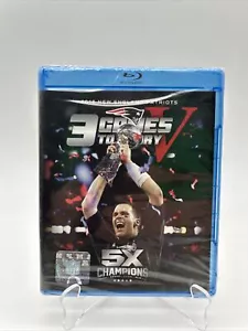 3 GAMES TO GLORY V 5 New England Patriots BLU-RAY Super Bowl LI 51 Falcons 2016 - Picture 1 of 6