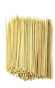200X 35cm ECO Bamboo Skewers Wooden BBQ Catering Skewer Meat Stick Natural - Picture 1 of 2