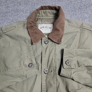 Chaqueta de campo Orvis 214849 forrada con edredón para hombre L verde oliva - Imagen 1 de 10