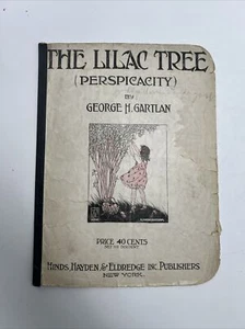 The Lilac Tree Perspicacity Vtg sheet music George Gartlan Fiske O'Hara 1920 - Picture 1 of 5