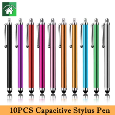 10* Capacitive Touch Screen Pen Stylus Universal F Iphone Ipad Samsung Tablet PC - Image 1 of 4