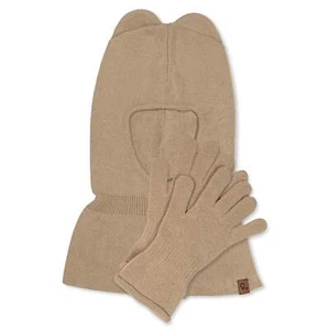 Kids' Knit Balaclava & Gloves Cotton 2-Piece - Picture 1 of 10