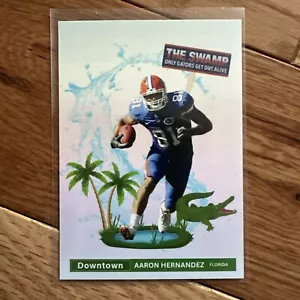 Downtown Aaron Hernandez Florida Gators maßgeschneidertes Sammlerstück selten - Bild 1 von 2