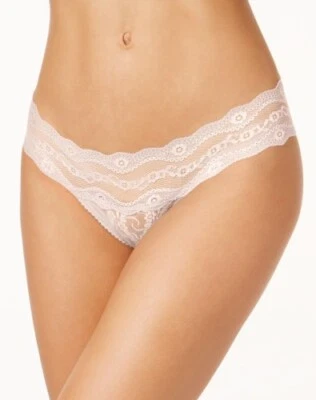 Ropa interior de bikini de encaje beige para mujer B.tempt'd talla PEQUEÑA Foto 1 de 2