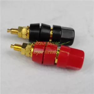 2pcs Brand new 5-WAY Speaker Cable TERMINAL BINDING POST - Picture 1 of 1